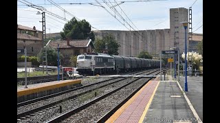 Las maniobras de una 251 en la estación de Pancorbo