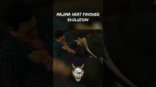 Yakuza - Majima Heat Finisher Evolution 👹 #shorts #yakuza #yakuza0 #majima #yakuzakiwami #kiryu