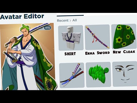 Roronoa zoro t shirt roblox