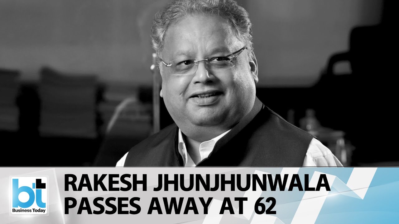 Big Bull Rakesh Jhunjhunwala Dies At 62 YouTube