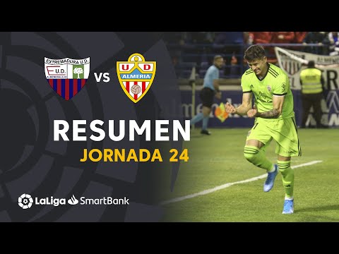 Extremadura UD Almeria Goals And Highlights