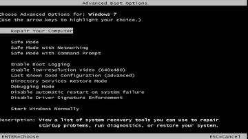 Disabling Automatic Restart on System Failure in Windows 7