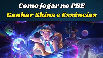 Como ter dinheiro no PBE?