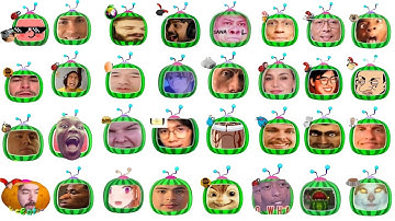 CoComelon Intro With All Celebrities You Know In One Video [ PART 2 ]