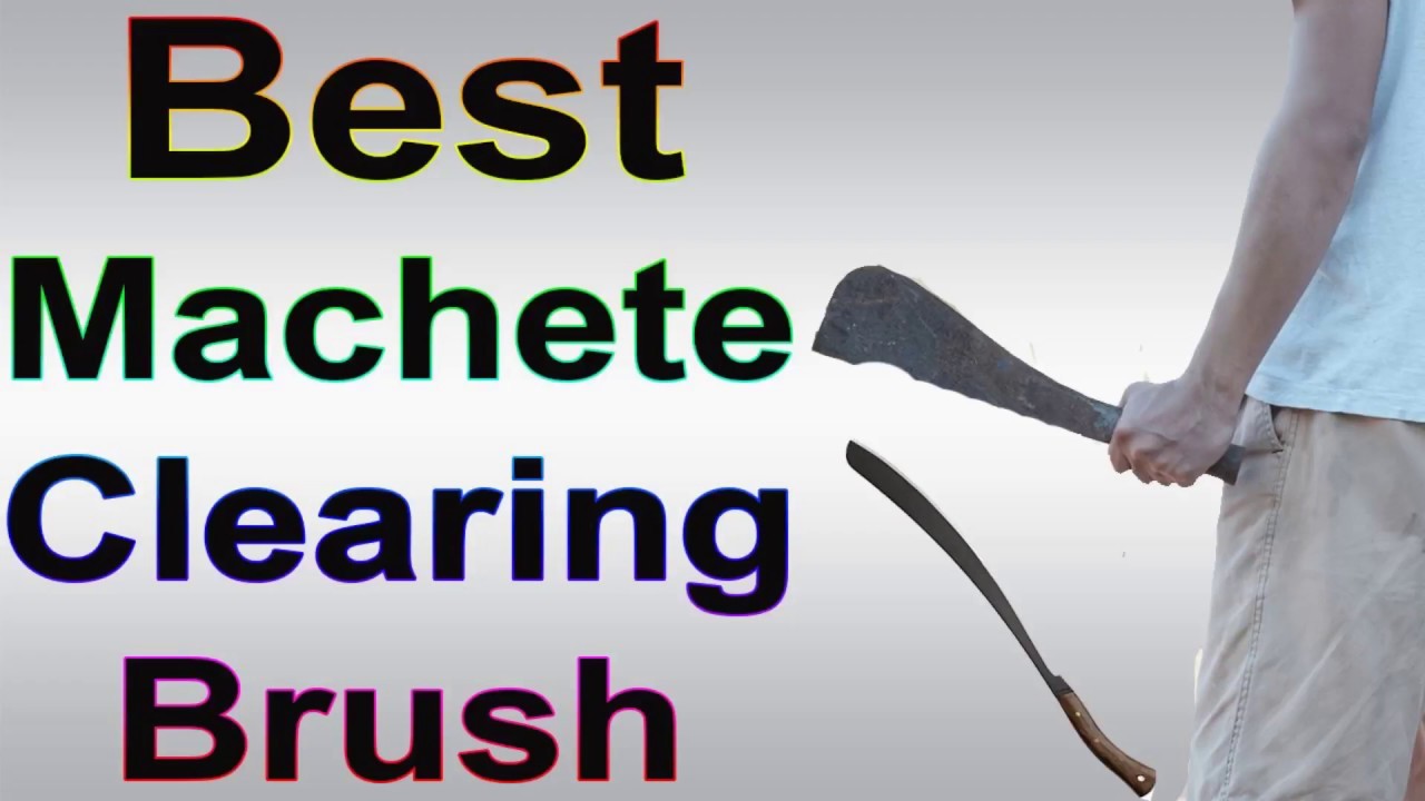 Best Machete For Clearing Brush, Cutting Wood & Trees 2020 YouTube