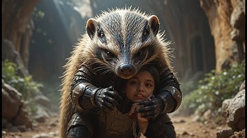 A Predator Tried to Take the Human Child—The Honey Badger