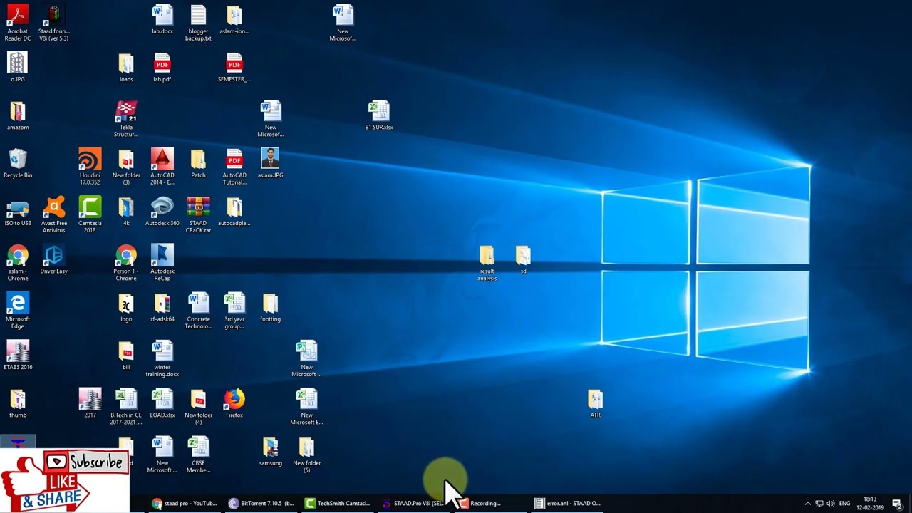 Staad pro v8i Errors   Warnings Solution
