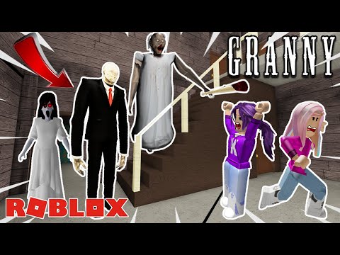 Slenderman Moves In With Granny Roblox Granny Escape Youtube - granny in roblox youtube
