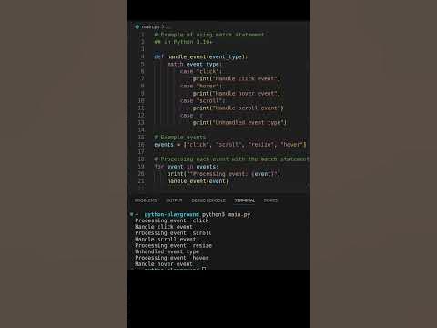 Python Pattern Matching: How to Use Match Cases in Python 3 - YouTube