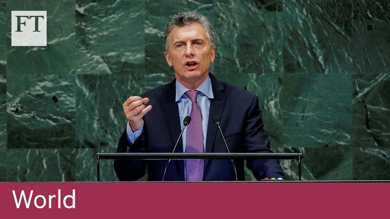 financial times epaper Argentine president condemns Venezuela at the UN
