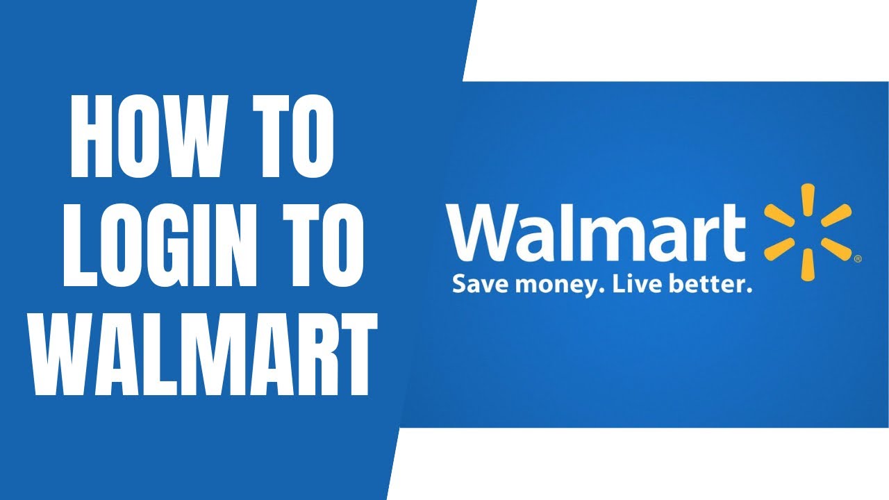 Walmart Login How To Login To Walmart YouTube