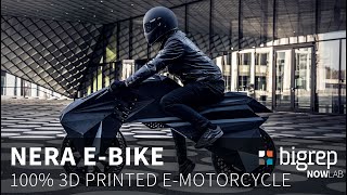 World-First Fully 3D Printed e-Motorcycle