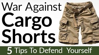 War On Cargo Short | 5 Ways to Defend Yourself & Wear Cargo Shorts With Pride #CargoForLife Cargo Shorts Meaning