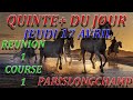 PRONOSTIC PMU TURF QUINTÉ DU JOUR JEUDI 17 AVRIL 2025 RÉUNION 1 COURSE 1 PARISLONGCHAMP 13H55 PRONOSTIC PMU TURF QUINTÉ DU JOUR JEUDI 17 AVRIL 2025 RÉUNION 1 COURSE 1 PARISLONGCHAMP 13H55