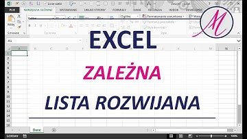 Excel: Zależna lista rozwijana w komórce