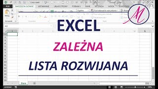 Excel: Zależna lista rozwijana w komórce