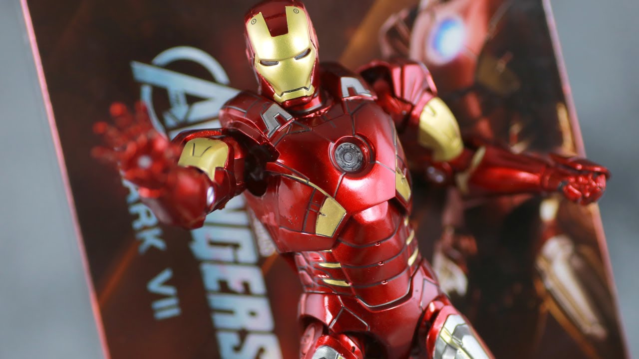 【落下装着】ZDtoys（中動玩具） アイアンマン マーク7をレビュー！ZDtoys Iron Man Mark7 Review !