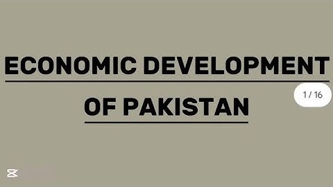 Economic Development Of Pakistan | B.com 2 | ADC 2 | PastPapers 2025 | #a1pastpapers #pastpapers2025