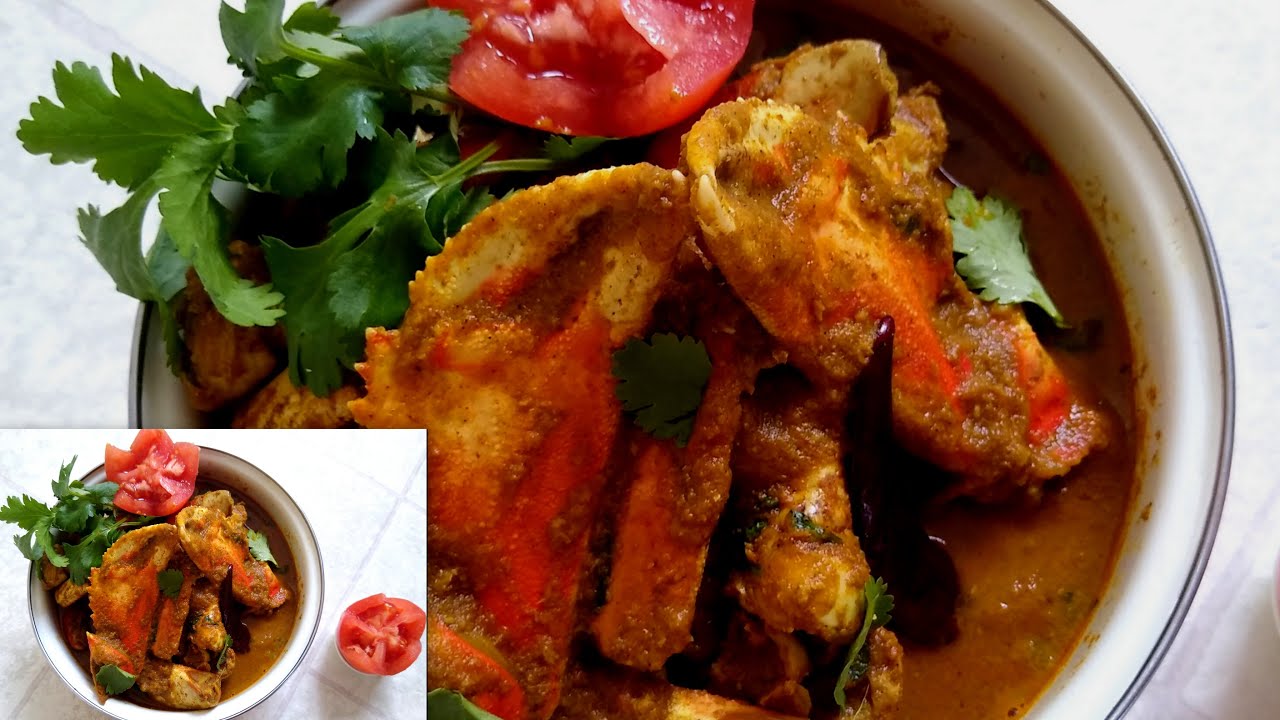 Crab Curry South Indian Style / Must Try It / Spicy Crab Masala YouTube