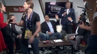 Alex Jones And Roger Stone Interrupt The Young Turks Republican National Convention Coverage
