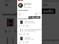 try this audio .#status