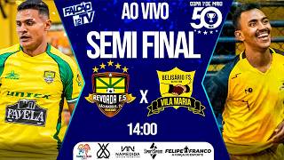 FUTSAL AO VIVO - REVOADA x BELISÁRIO - SEMI FINAL - COPA PRIMEIRO DE MAIO 2026