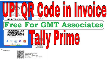 Google Pay/UPI/BHIM QR Code in Tally Invoice [Whats App to 9037050040]