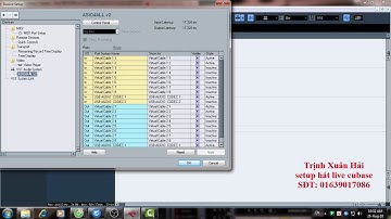 Khắc phục Lỗi Asio4All khi hát Live_ Cubase5