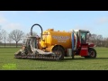 Grasland bemesten door loonbedrijf Veldkamp uit Haule