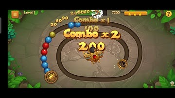 Title ⤵️⤵️⤵️ungle marble Level 1 solutions #shorts By Avira Gaming zone