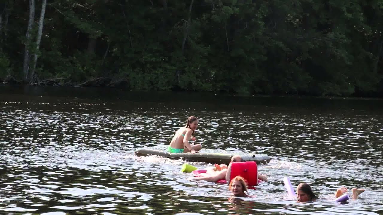 Все плавают в реке - YouTube