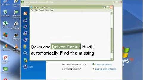 How to download and install drivers of windows xp/ windows 7