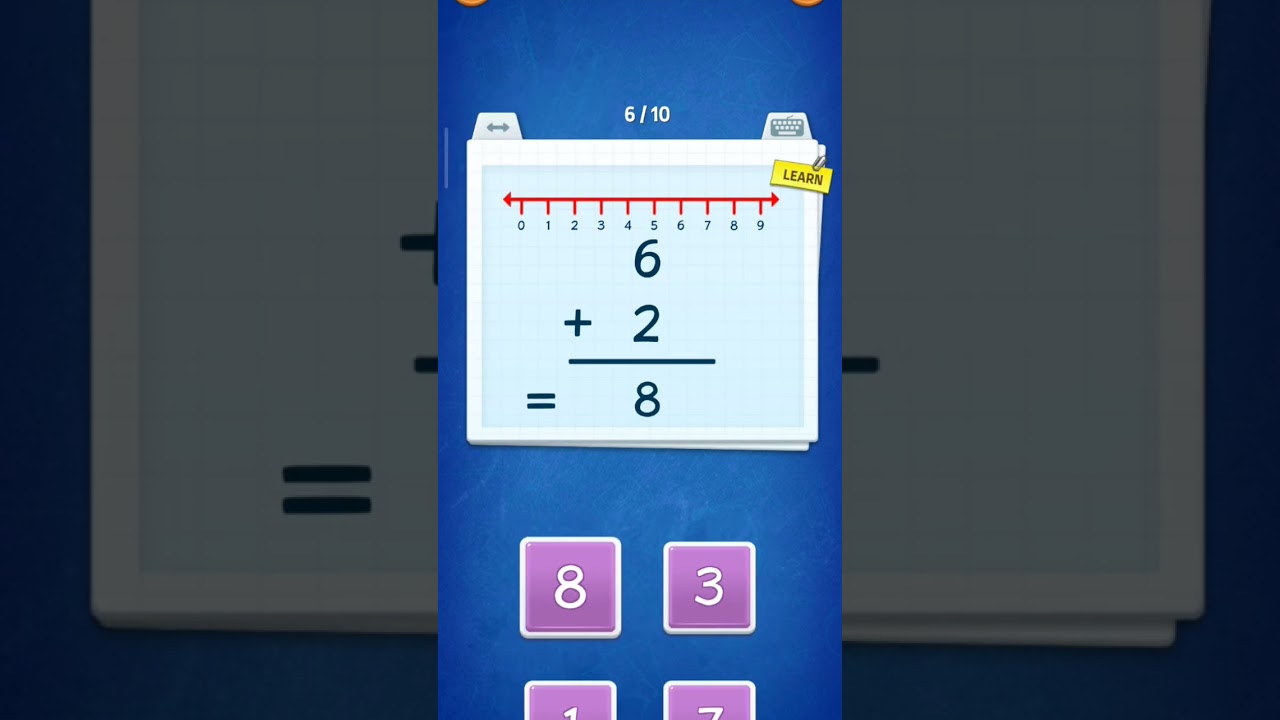 Math games, line addition grade 1 (5) #mathgames #mathforfun #mathforkids #mathpuzzle #mathematics