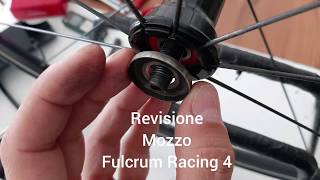 Sostituzione cuscinetti su ruote Fulcrum Racing 4/5 - YouTube
