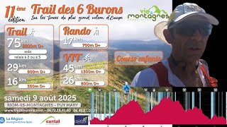 79 km, Trail of the 6 Burons 2025, Cantal