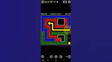 How To Solve Flow Free Scattered Pack Level 45 9x9 Board Hard Walk Through Solution Walkthrough