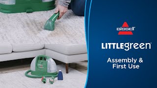 How To First Use & Assemble | Little Green® Portable Carpet Cleaner