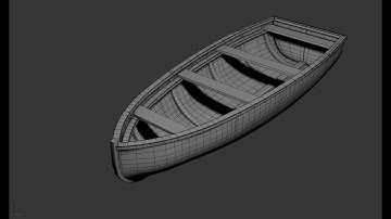 Modeling boat 3ds max tutorial final part