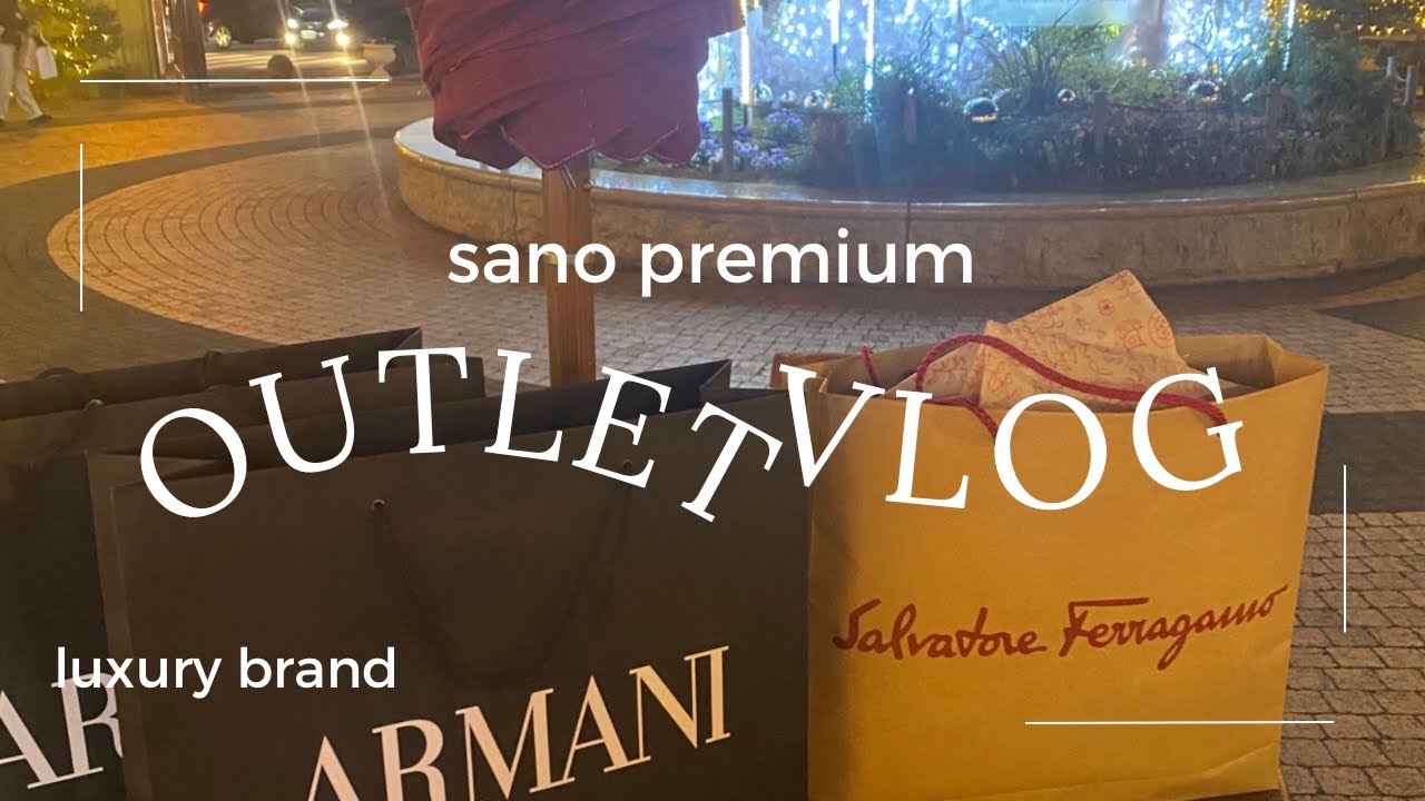 アウトレット爆買いvlog】ハイブランド店内撮影｜初の佐野プレミアム