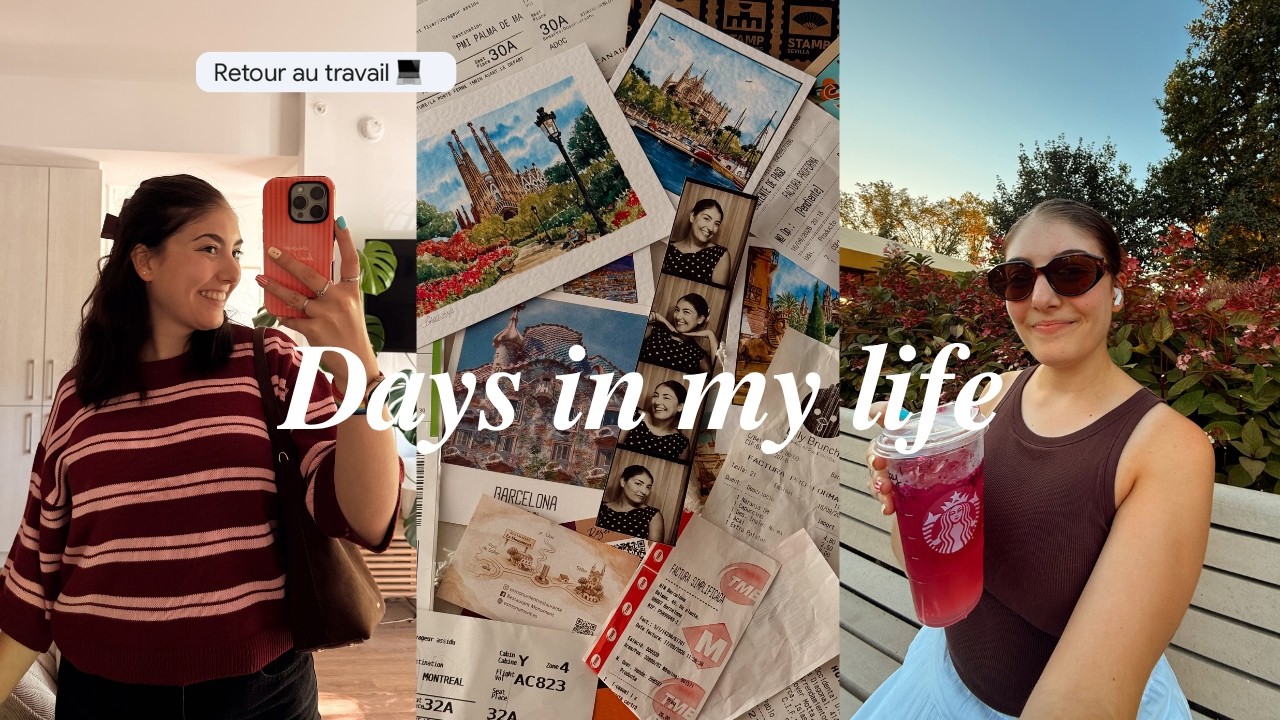 Fall days in my life 🍂 Reset post-voyage, Unboxing PR & Activités automnales