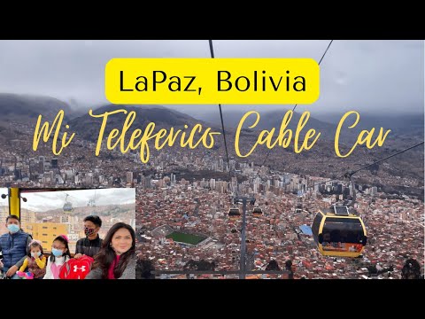 Mi Teleferico Cable Car LaPaz, BOLIVIA