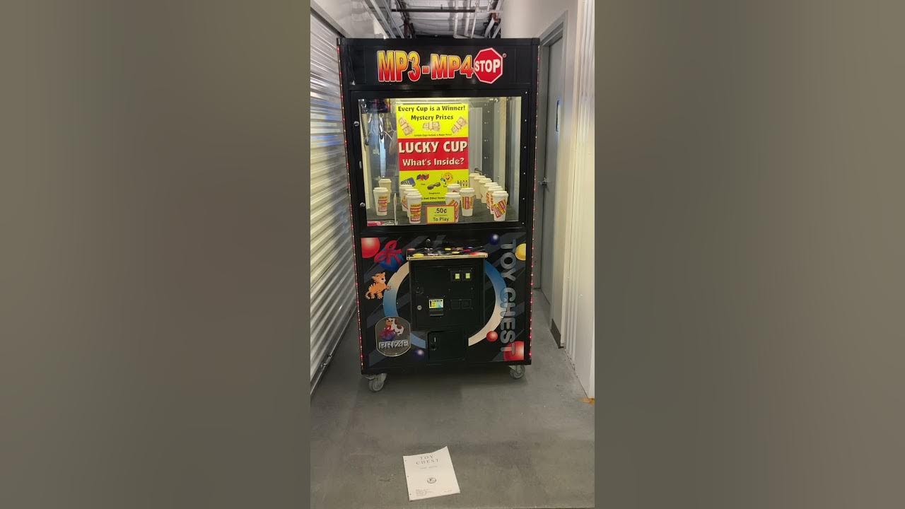 40” Toy Chest Claw Machine Arcade Game YouTube