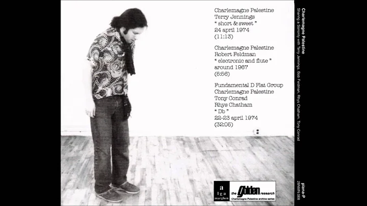 Terry Jennings / Charlemagne Palestine - Short & S...