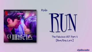 Vignette de la vidéo "Xydo (시도) - Run (Male Ver.) [The Fabulous OST Part.2] [Rom|Eng Lyric]"