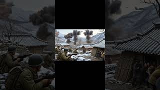 F-86 and B-29 planes in action Korea, Korean War (1951) simulation  #war #korea #soldier #planes
