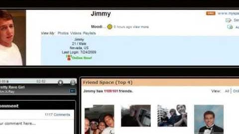 100k Friends on Myspace.. Super easy