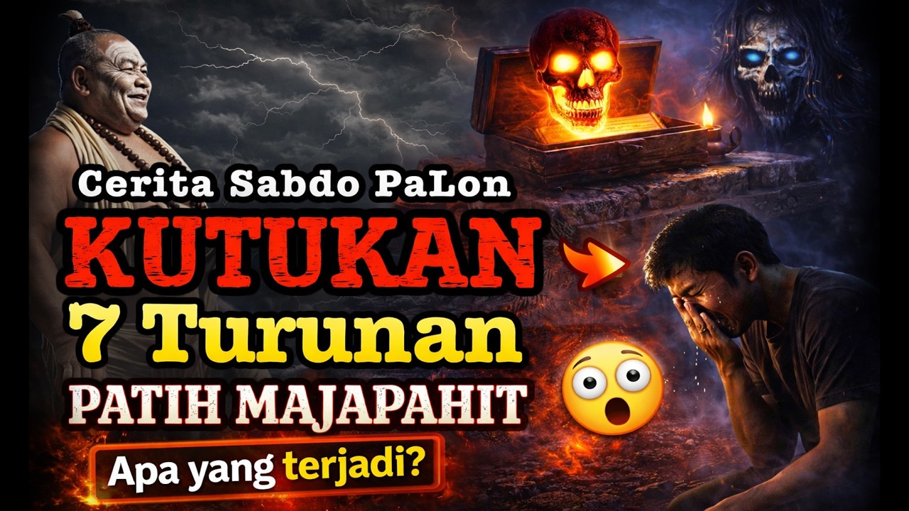 Kisah Nyata‼️ KUTUKAN PATIH MAJAPAHIT‼️ Satu Keluarga Hancur 7 Turunan #sabdopalon