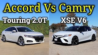 Honda Or Toyota? 2020 Toyota Camry Xse V6 Vs 2020 Honda Accord Touring 2.0T Fully Loaded