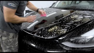 How To Install XPEL Paint Protection Film to Tesla Model 3 Hood