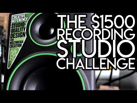 The $1500 Recording Studio Challenge | SpectreSoundStudios TUTORIAL